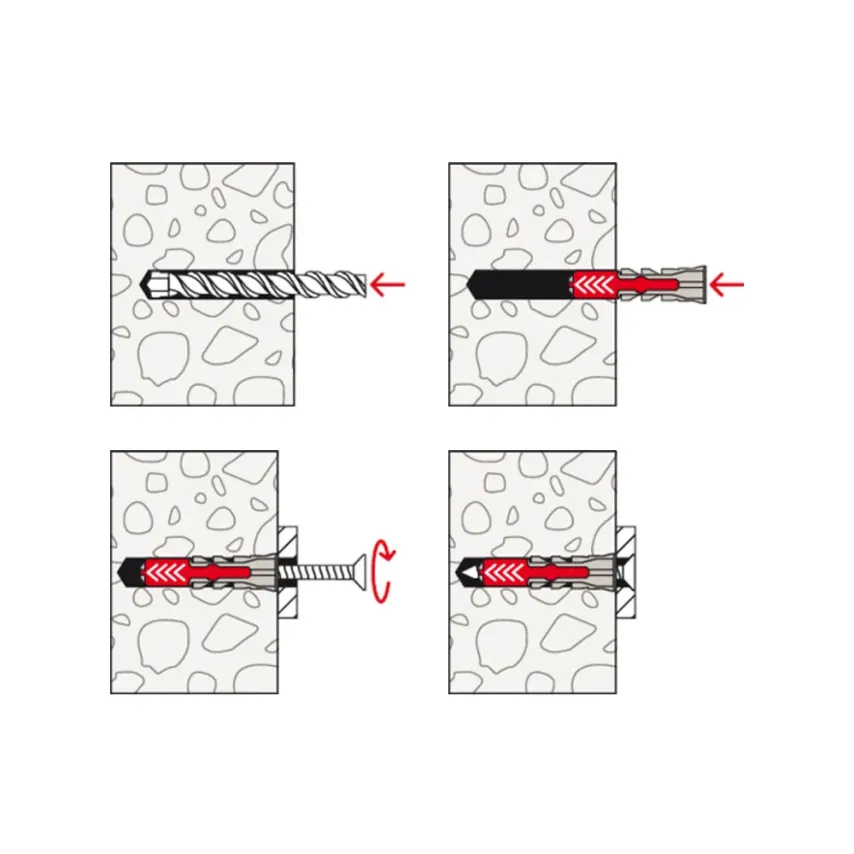 Fischer - DuopPower plug - 6x30mm (100 stuks)