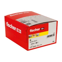 Fischer - Nagelplug N - 8x120/80 S (50 stuks)