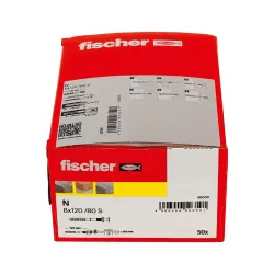 Fischer - Nagelplug N - 8x120/80 S (50 stuks)