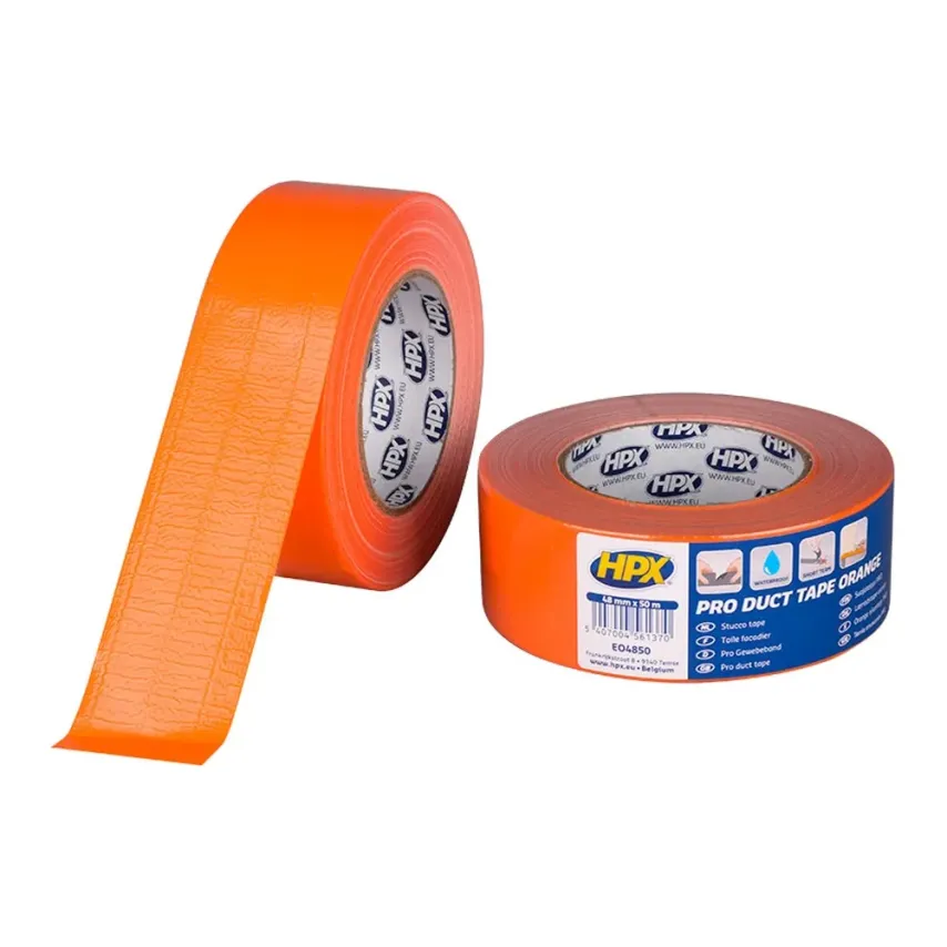 Pro duct tape - Oranje - 48mm x 50m