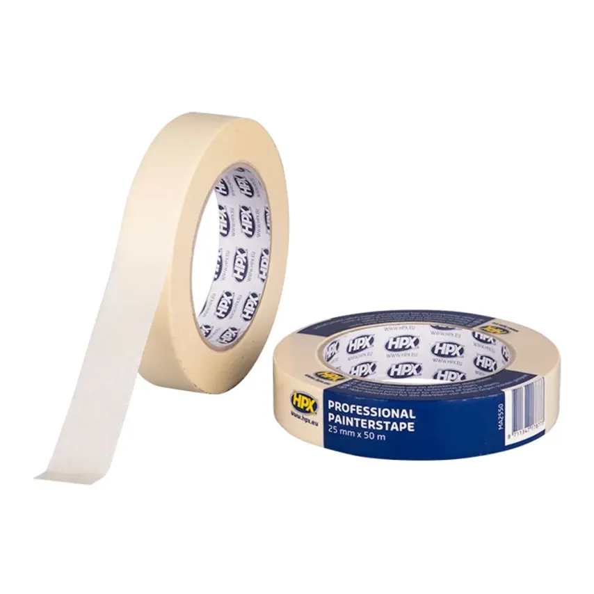 Masking tape 60°C - Crèmewit - 25mm x 50m