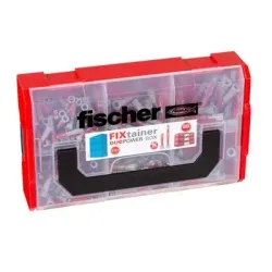 Fischer - FIXtainer - DuoPower - Kort en lang pluggen - Box - 210-delig